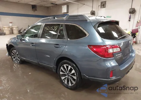 2015 Subaru Outback 3.6R Limited z USA, uszkodzony, nr VIN 4S4BSENC7F3327064